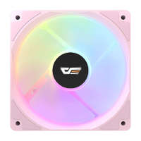 Darkflash Számítógép Ventilátor Darkflash CL12 LED (120x120) (rózsaszín)