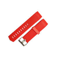 Fitbit Fitbit Charge 2 szíjak - egyszínű, L, piros, piros, szilikon