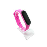 Xiaomi Xiaomi Mi band 3 / 4 szíjak - egyszínű, magenta, rózsaszín, szilikon