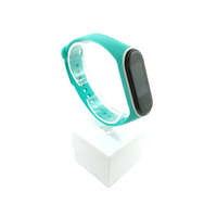 Xiaomi Xiaomi Mi band 3 / 4 szíjak - szilikon, többszínű, türkiz, türkiz-fehér