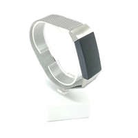 Fitbit Fitbit Charge 3/4 szíjak - ezüst, ezüst, fém, L, milánói