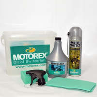 Motorex MOTOREX Moto Cleaning KIT 1db (motorkerékpár konzerváló szett)