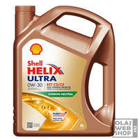 Shell Shell Helix Ultra ECT C2/C3 0W-30 motorolaj 4L