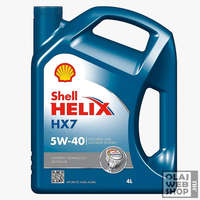Shell Shell Helix HX7 A3/B4 5W-40 motorolaj 4L