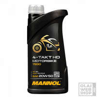 Mannol Mannol 7830 4-TAKT HD MOTORBIKE 20W-50 motorkerékpár olaj 1L