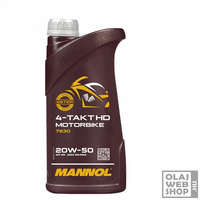 Mannol Mannol 7830 4-Takt HD MotorBike 20W-50 motorkerékpár olaj 1L