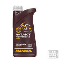 Mannol Mannol 7832 4-Takt PowerBike 15W-50 motorkerékpár olaj 1L