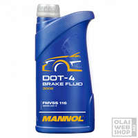 Mannol Mannol 3002 DOT-4 BRAKE FLUID fékfolyadék 1L