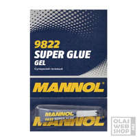 Mannol Mannol 9822 Super Glue Gel pillanatragasztó gél 3g