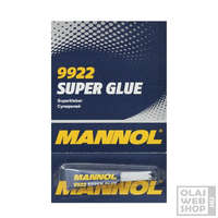Mannol Mannol 9922 Super Glue pillanatragasztó 3g