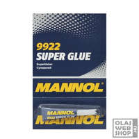 Mannol Mannol 9922 Super Glue pillanatragasztó 3g