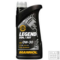 Mannol Mannol 7730 Legend 504/507 0W-30 motorolaj 1L