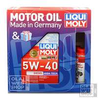 Liqui Moly Liqui Moly Diesel High Tech 5W-40 motorolaj PDTDI 5 L + diesel rendszerápoló adalék 300 ml *csomag