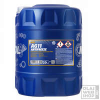Mannol Mannol 4111 AG11 ANTIFREEZE kék fagyálló koncentrátum -75°C 20L