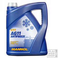 Mannol Mannol 4111 AG11 ANTIFREEZE kék fagyálló koncentrátum -75°C 5L