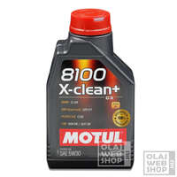 Motul Motul 8100 X-clean+ 5W-30 motorolaj 1L