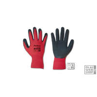 Perfect Perfect Grip Red tenyérmártott, erősített latex védőkesztyű XXL/11 méret