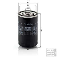 Mann-Filter Mann-Filter olajszűrő W719/36