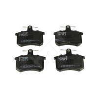 Hátsó fékbetét (Audi A4-B5, 8D-V-168350 alvázszámig) (-) - Hart