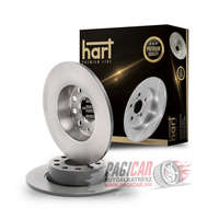 Ford Focus 1 hátsó féktárcsa (253mm, hűtetlen) - Hart Premium SZETT (2db)