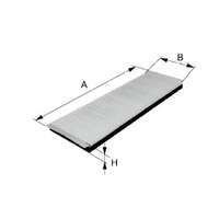 Skoda Octavia 1 pollenszűrő (nem aktív, klíma nélkül) - Hart (CU2882)