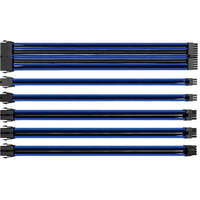  Thermaltake TtMod Sleeve moduláris tápkábel kit hosszabbító 0.3m fekete-kék