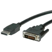  OEM Displayport -> DVI-D M/M video jelkábel 2m fekete (11.99.5610)