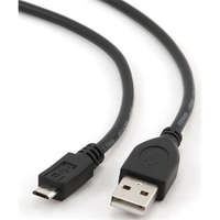  Gembird USB-A 2.0 -> USB-B 2.0 micro M/M adatkábel 0.5m fekete