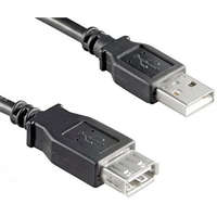  Goobay USB-A 2.0 -> USB-A 2.0 M/F adatkábel hosszabbító 0.3m fekete