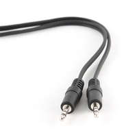  Gembird Jack stereo 3,5mm (3pin) - Jack stereo 3,5mm M/M audio kábel 1.2m fekete