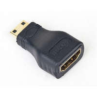 Gembird HDMI mini C -> HDMI M/F adapter fekete