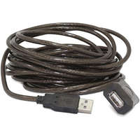  Gembird USB-A 2.0 - USB-A 2.0 M/F adatkábel hosszabbító 5m fekete aktív