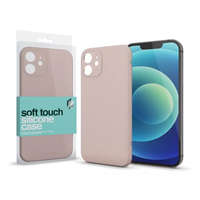 XPRO XPRO Soft Touch szilikon tok Slim Púder pink Apple iPhone 7 / 8 / SE 2020 / SE 2022 készülékhez