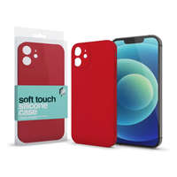 XPRO XPRO Soft Touch szilikon tok Slim piros Apple iPhone 13 készülékhez