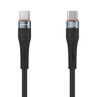 NILLKIN Nillkin Flowspeed Liquid kábel USB-C / USB-C 1,2M 60W Fekete