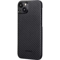 PITAKA Pitaka MagEZ Case 4 Black / Grey Twill 1500D Apple iPhone 15 Plus készülékhez - MagSafe rögzítéssel