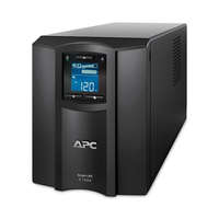 APC APC Smart-UPS SMC1000IC (8 IEC13) 1000VA (900 W) LCD 230V, LINE-INTERAKTÍV Smart Connect szünetmentes tápegység,torony