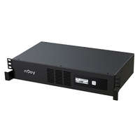 NJOY NJOY Szünetmentes Code 800, 800VA, 480W, Line-Interactive, rack (2U), LCD display