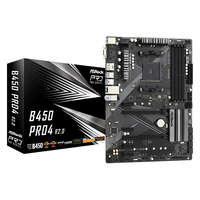 ASROCK ASROCK Alaplap AM4 B450 PRO4 R2.0 AMD B450, ATX