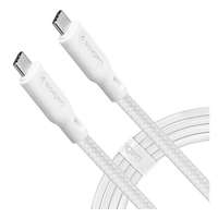  Spigen Essential C11C1 USB-C/USB-C adatkábel (1,5m), fehér