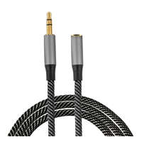  4smarts MatchCord audió kábel, 3,5 mm jack - 3,5 mm jack, apa/anya, 1m