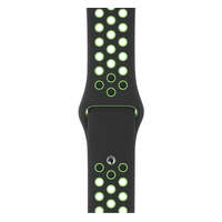  Apple Watch 38/40mm Nike sportszíj, fekete-lime
