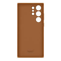 Samsung Samsung Galaxy S23 Ultra Leather Cover, gyári bőr tok, barna, EF-VS918LA