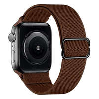  Phoner Dew Apple Watch csatos fonott szövet szíj, 49/45/44/42mm, barna