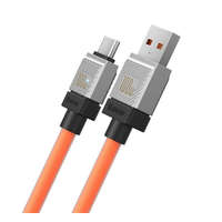  Baseus CoolPlay USB-Type-C adatkábel, 100W, 2m, narancs