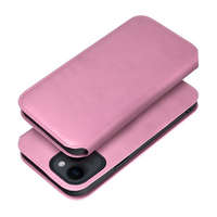 Apple Dual Pocket Apple iPhone 15 flip tok, rózsaszín