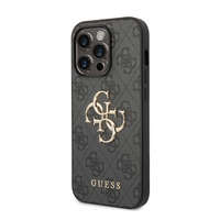 Apple Guess 4G Big Metal Logo Apple iPhone 15 Pro Max hátlap tok, szürke