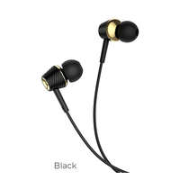  Hoco M70 Graceful vezetékes headset, 3,5mm Jack, fekete