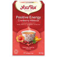 Yogi Tea Yogi Tea® Pozitív energia bio tea tőzegáfonyával és hibiszkusszal 30,6g