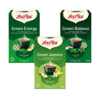Yogi Tea Yogi Tea® Bio zöld tea csomag ( 3 doboz )
